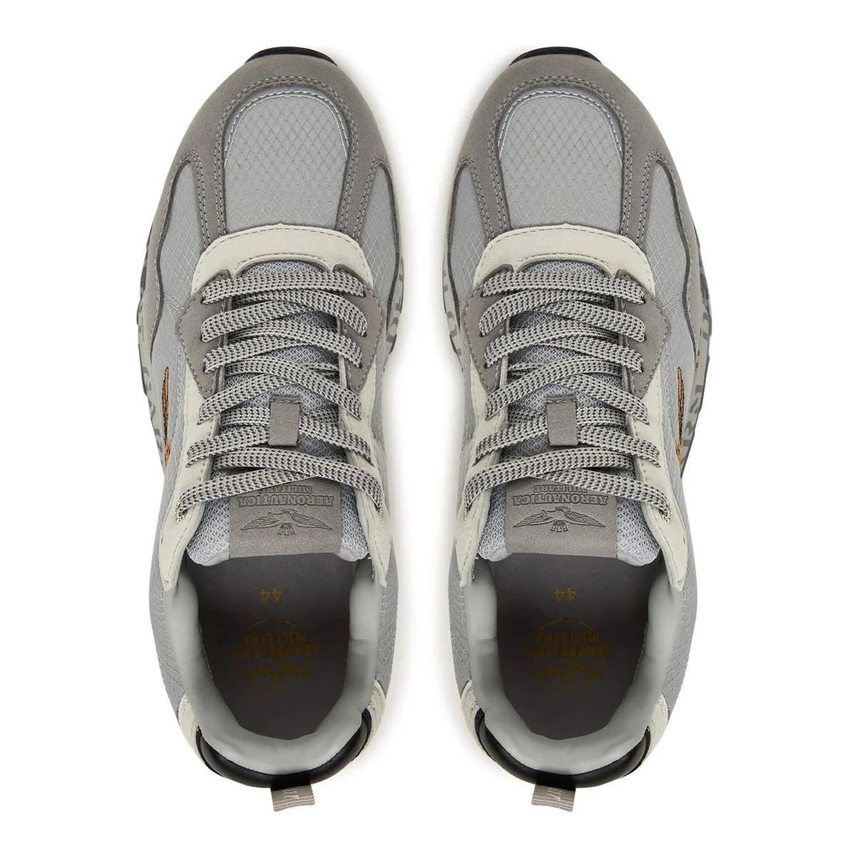 AERONAUTICA Militare F35A Men's sneakers GREY — view 4