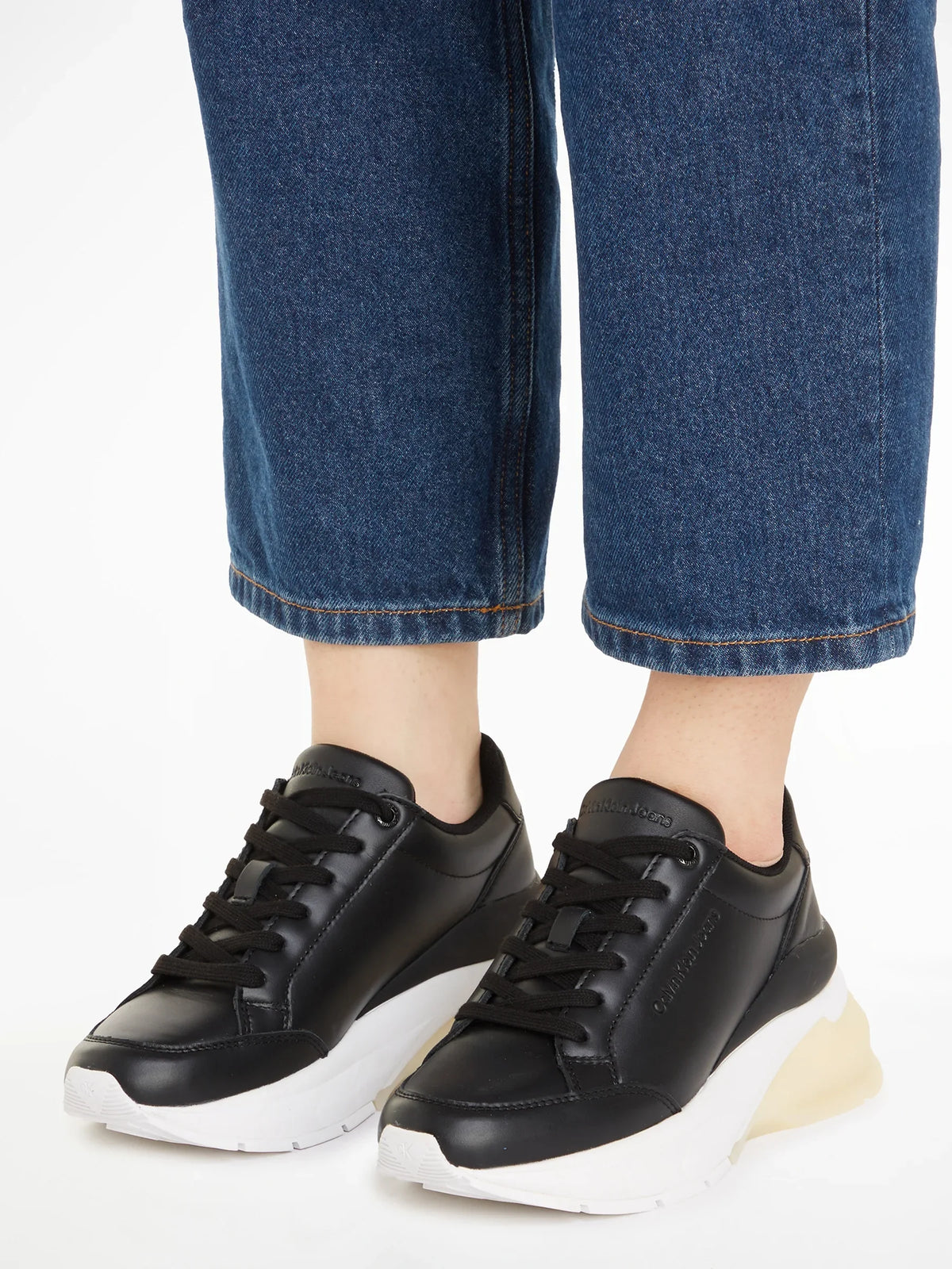 CALVIN KLEIN Wedge Runner Lace Up Wn — view 4