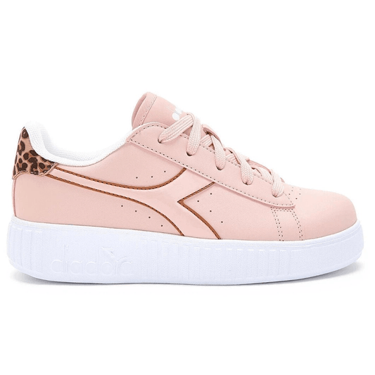 GIRLS' SNEAKERS DIADORA GAME STEP P LEOPARD PS — view 1