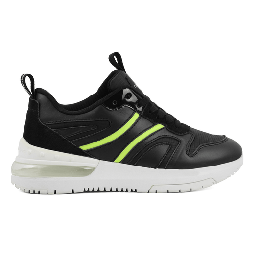 CALVIN KLEIN Logo-Print Lace-Up Sneakers — view 1