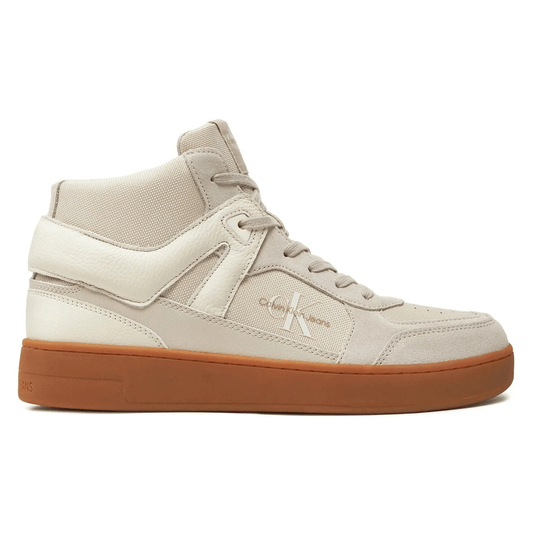 CALVIN KLEIN Basket Cup Mid Laceup Lth Ml Mtr — view 1