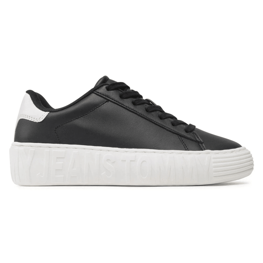 Tommy Jeans New Cupsole Leather Sneakers — view 1