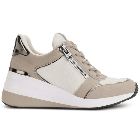 Dkny Kaden Lace-Up Zip Wedge Sneakers — view 1