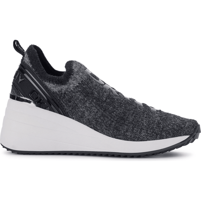 DKNY Keeva Wedge Knit Sneaker — view 1