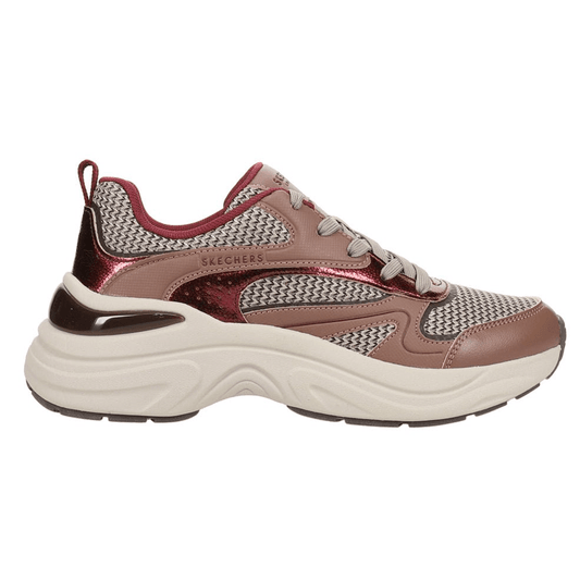 SKECHERS Hazel Metallic Soiree Lace Up Sneakers — view 1