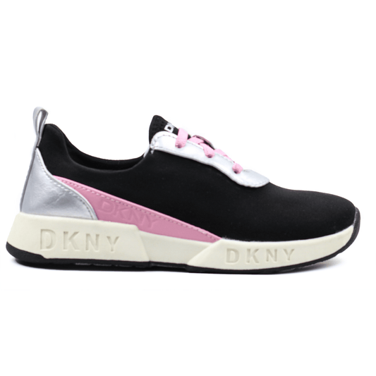 DKNY Kid Girl Faux Lace Sneakers — view 1