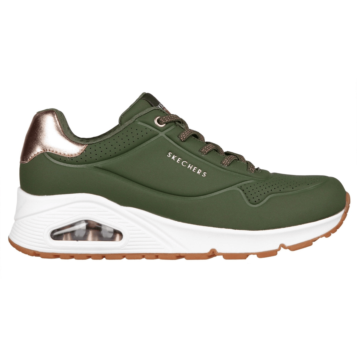 Skechers Uno Shimmer Away Sneakers — view 1