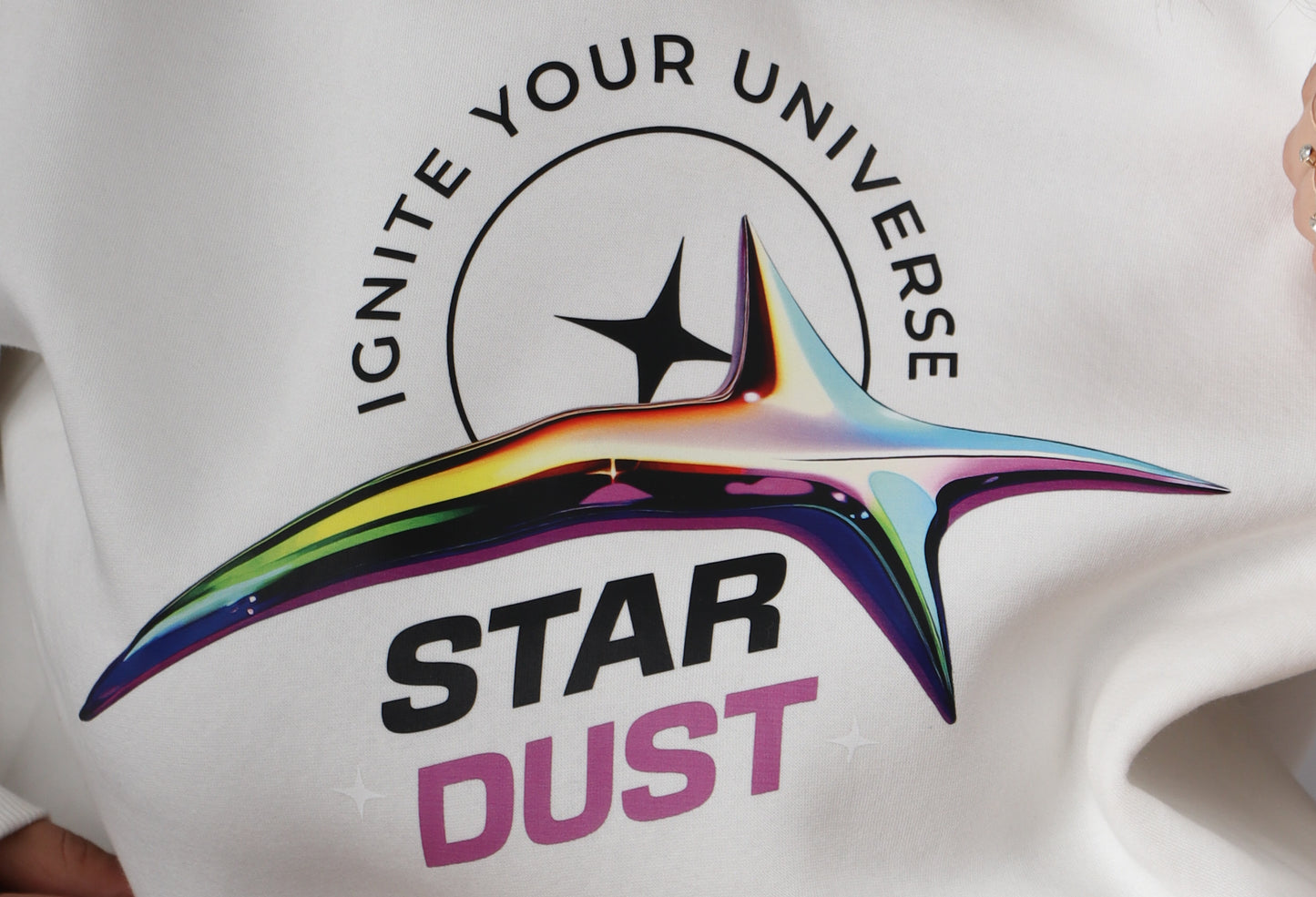 Star Dust Oversized Hoodie