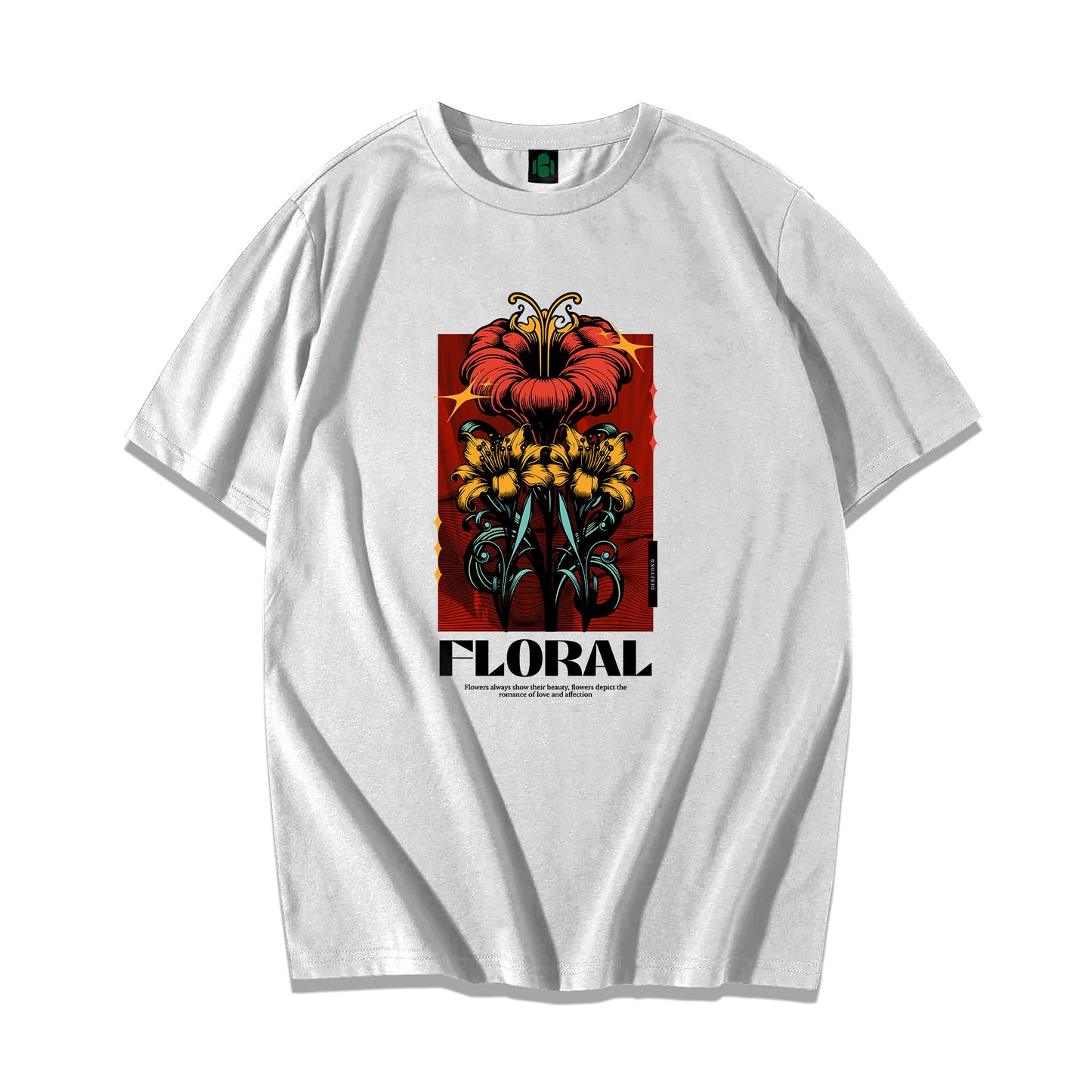 "Floral" Oversized T-shirt