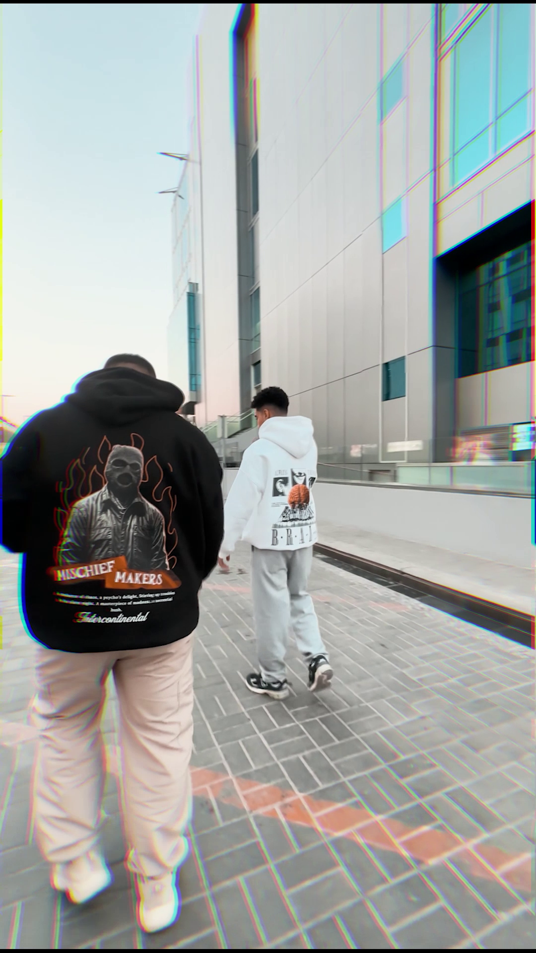 "Black Crime" Oversized Hoodie